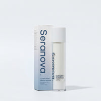 Sernova ultralight serum bottle and packaging on a white background with a money-back guarantee badge.