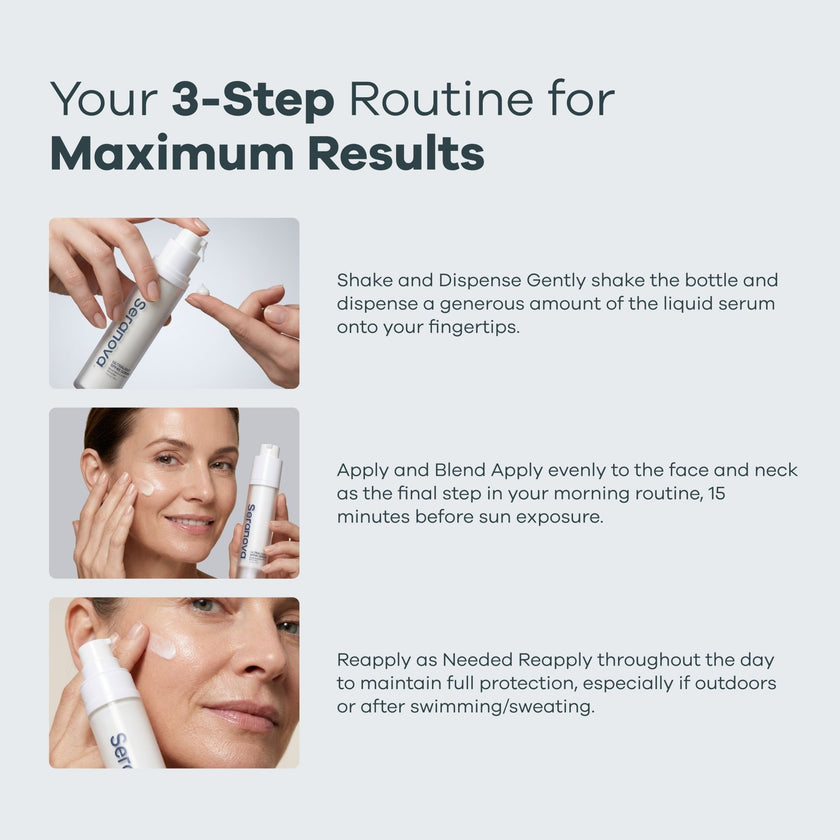 SPF 45 Liquid Serum - Seranova